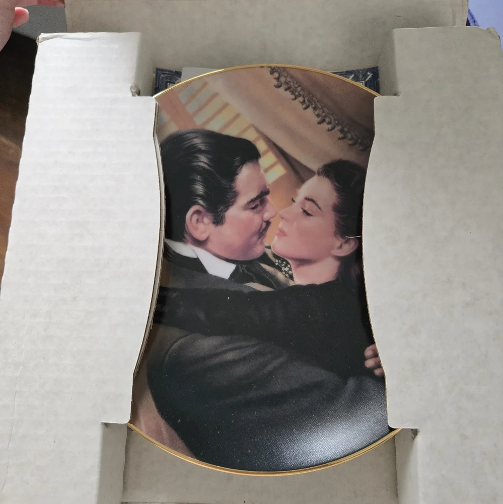 NIB Gone With The Wind Marry Me Scarlett W L George Plate - Picture 4 of 7